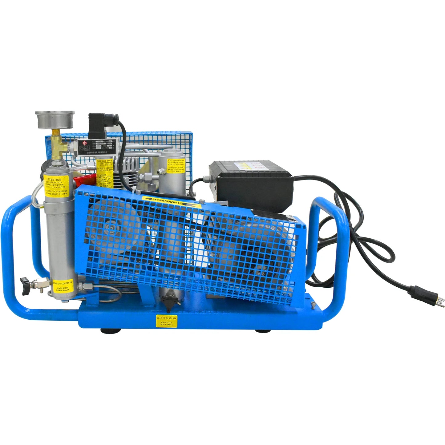 TUDIVING 4500 PSI 300 Bar High Pressure PCP Diving Compressor 110V