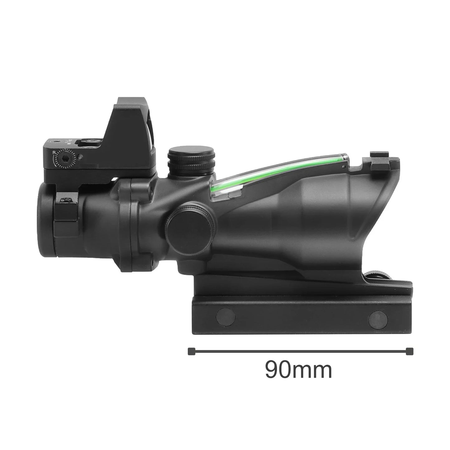 Nabila Adjustable Red Dot 4x Scope For 20mm Rail Hunting