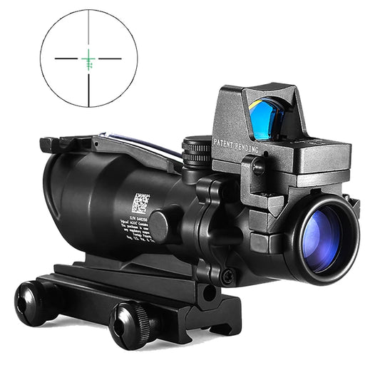 Nabila Adjustable Red Dot 4x Scope For 20mm Rail Hunting