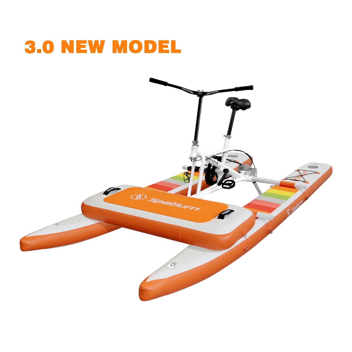 Spatium Water Bike 3.0 Inflatable Pontoon Unisex Adults Model