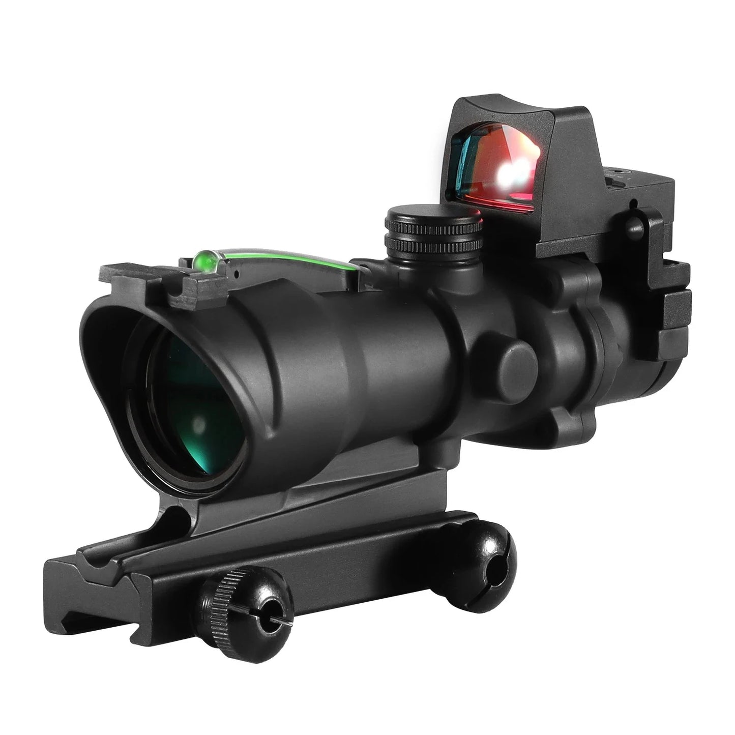 Nabila Adjustable Red Dot 4x Scope For 20mm Rail Hunting