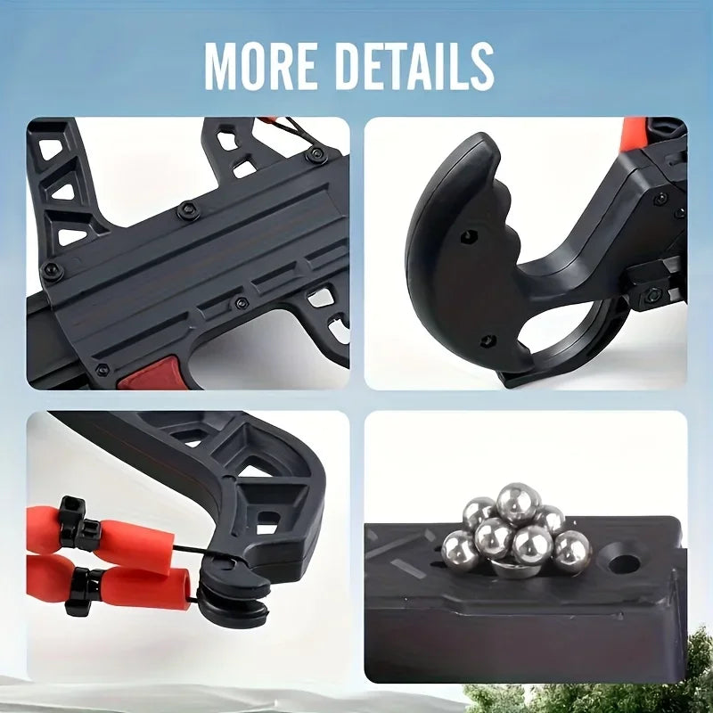 Dual Purpose Archery Bow With Steel Ball Shooting Package Compound
