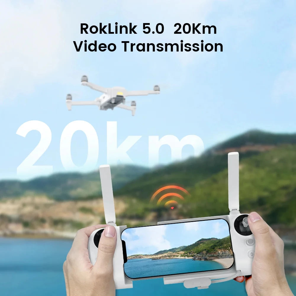 X8 Tele Max Drone With 30X Hybrid Zoom 4K 60FPS 3 Axis Gimbal