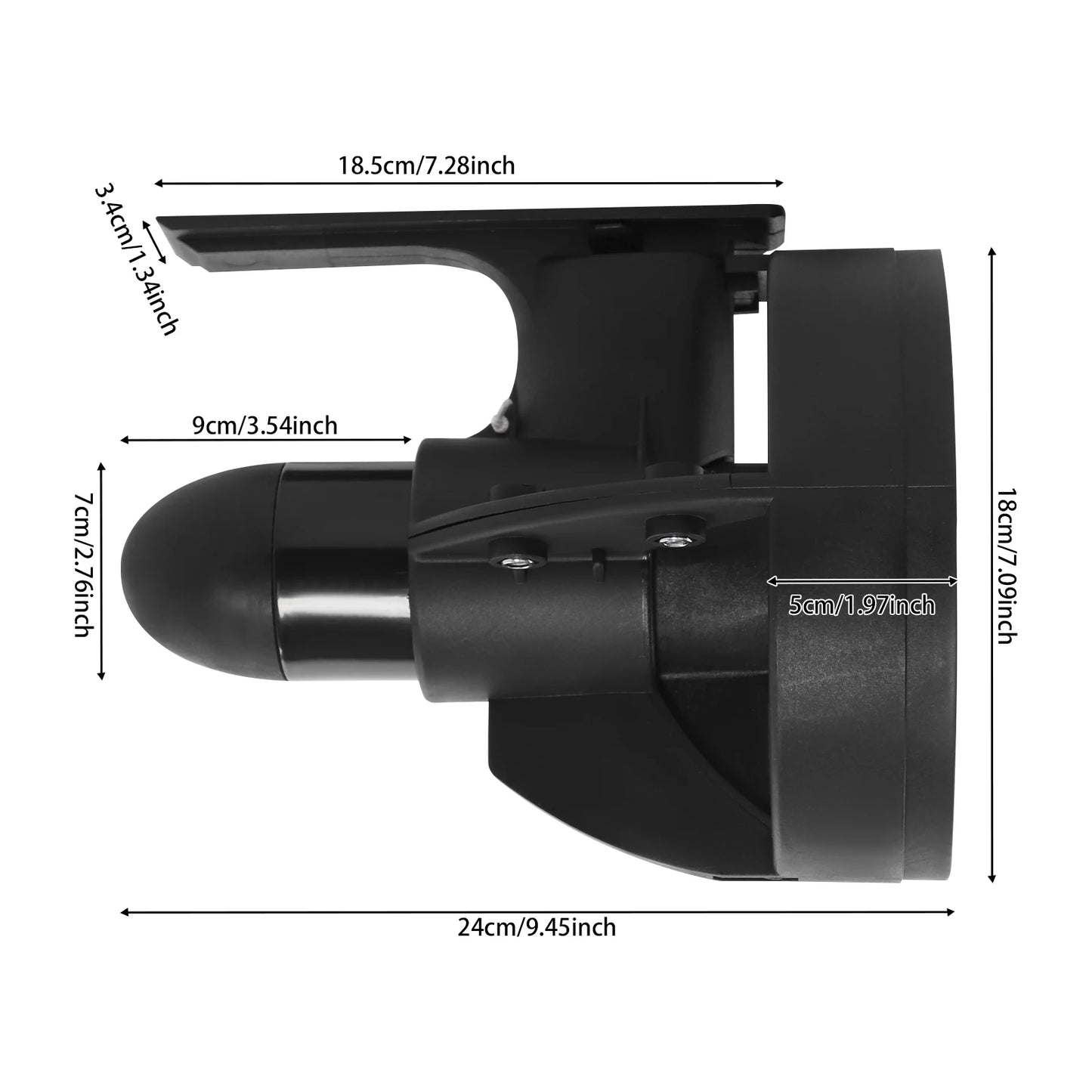200Kg Thrust Underwater Thruster For Stand Up Paddle Boards