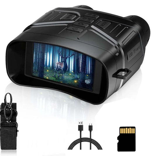 HrvzdvwEyepiece 4K Night Vision Binoculars With Rechargeable Battery