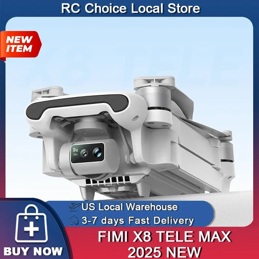 FIMI X8 Tele Max 4K Drone With Three-Axis Gimbal AI