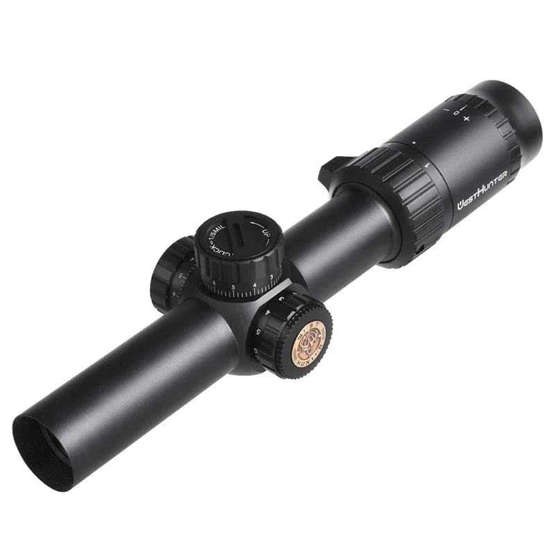 WestHunter HD 1 6X24 IR LPVO Rifle Scope With Illumination