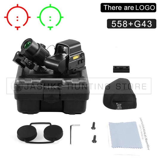 Nabila G43 3X Magnifier 558 553 Holographic Scope for Airsoft