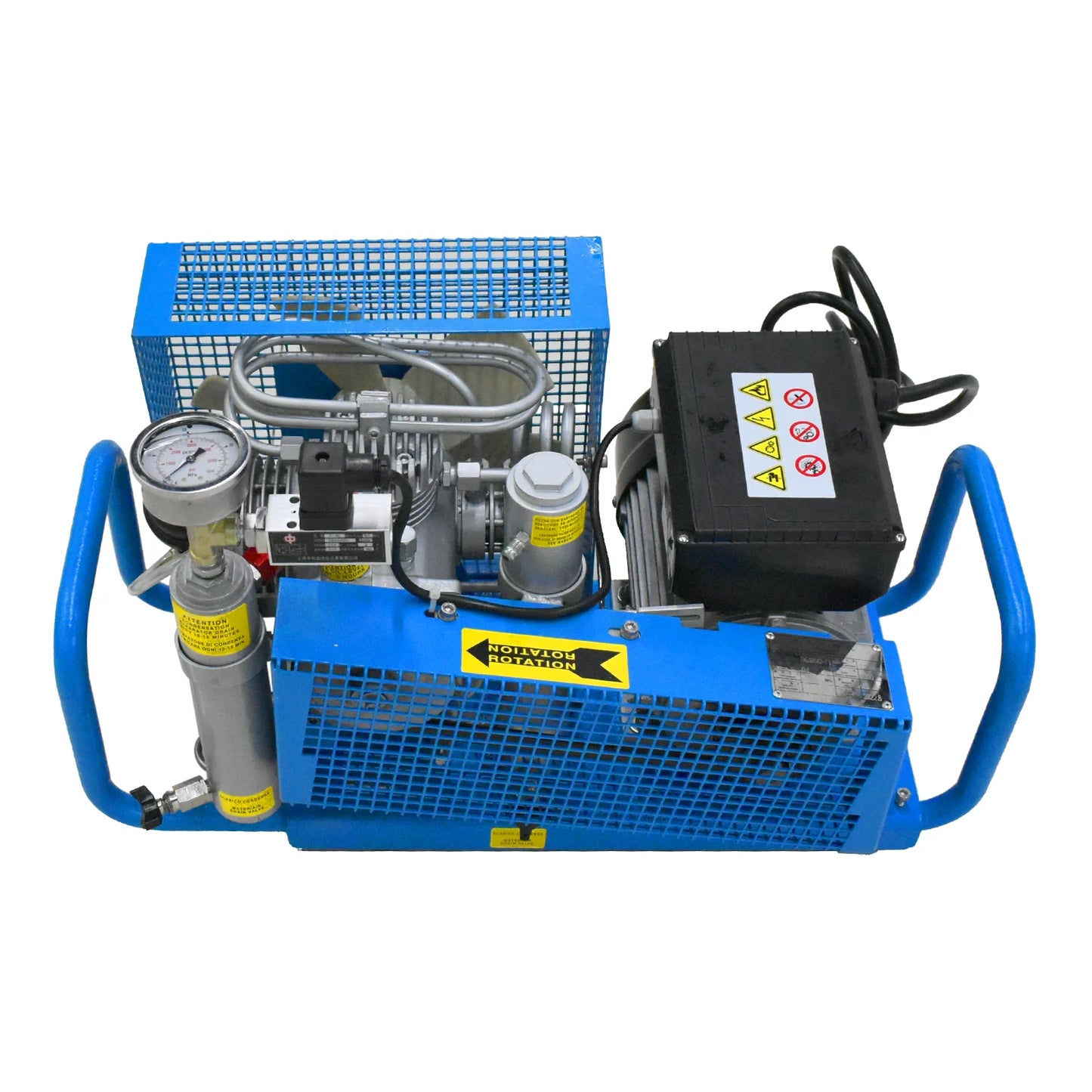 TUDIVING 4500 PSI 300 Bar High Pressure PCP Diving Compressor 110V