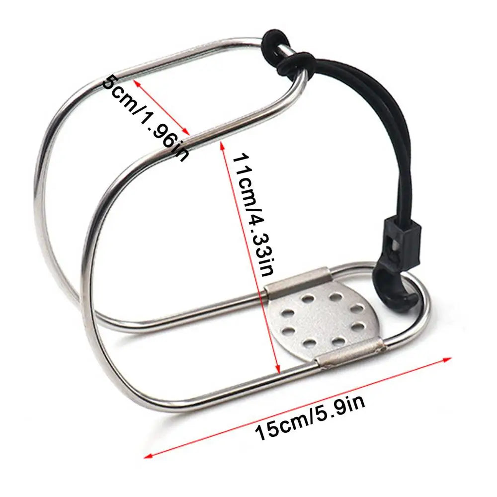 Stainless Steel Adjustable Life Buoy Bracket for Boats