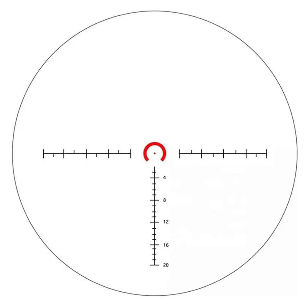 WestHunter HD 1 6X24 IR LPVO Rifle Scope With Illumination